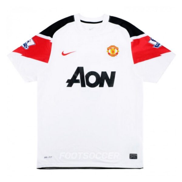 2010-12 Maillot Retro Vintage Manchester United Away