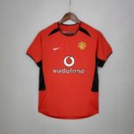 2002-04 Maillot Retro Vintage Manchester United Home