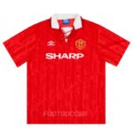 1992-94 Maillot Retro Vintage Manchester United Home