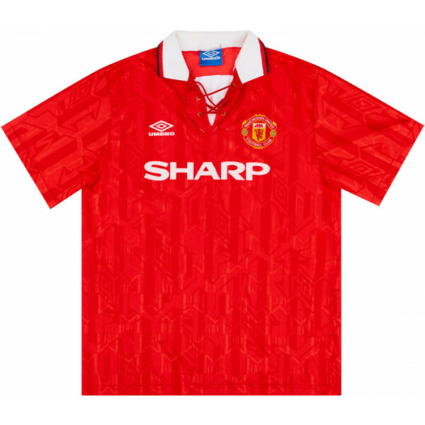 1992-94 Maillot Retro Vintage Manchester United Home Keane