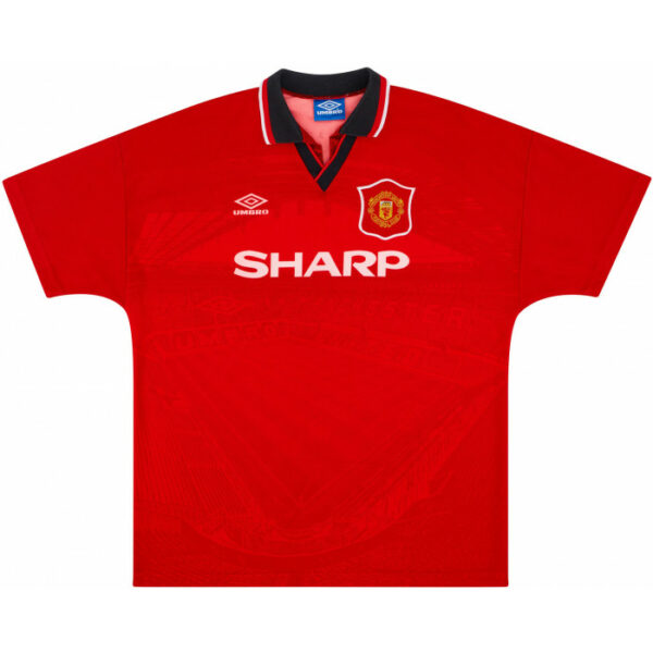 1994-96 Maillot Retro Vintage Manchester United Home Cole