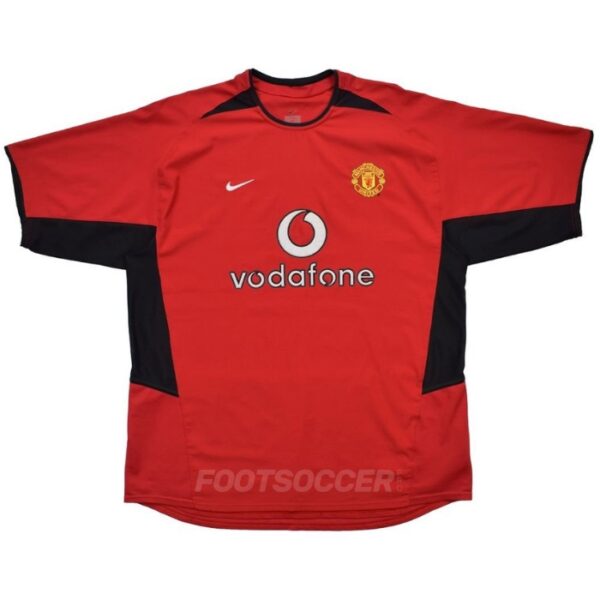 2002-04 Maillot Retro Vintage Manchester United Home