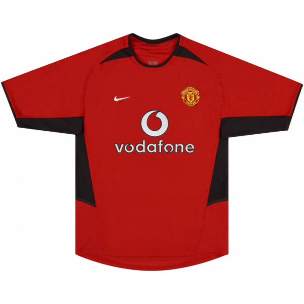 2002-04 Maillot Retro Vintage Manchester United Home Keane