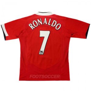 2004-06 Maillot Retro Vintage Manchester United Home Ronaldo