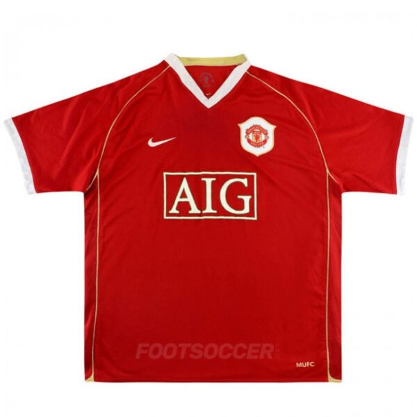 2006-07 Maillot Retro Vintage Manchester United Home