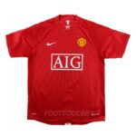 2007-09 Maillot Retro Vintage Manchester United Home