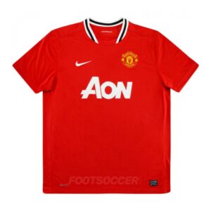 2011-12 Maillot Retro Vintage Manchester United Home