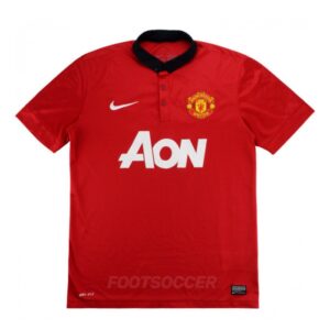 2013-14 Maillot Retro Vintage Manchester United Home