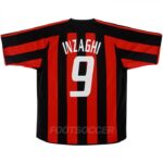 2003-04 Maillot Retro Vintage Milan AC Home INZAGHI