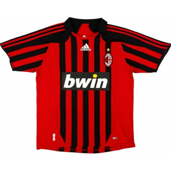 2007-08 Maillot Retro Vintage Milan AC Home Ronaldo