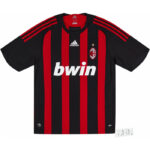 2008-09 Maillot Retro Vintage Milan AC Home NESTA