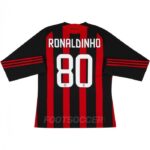 2008-09 Maillot Retro Vintage Milan AC Home Ronaldinho