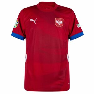 Maillot Serbie Domicile Badges Euro 2024