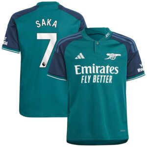 Maillot Third Arsenal 2023 2024 Enfant Saka