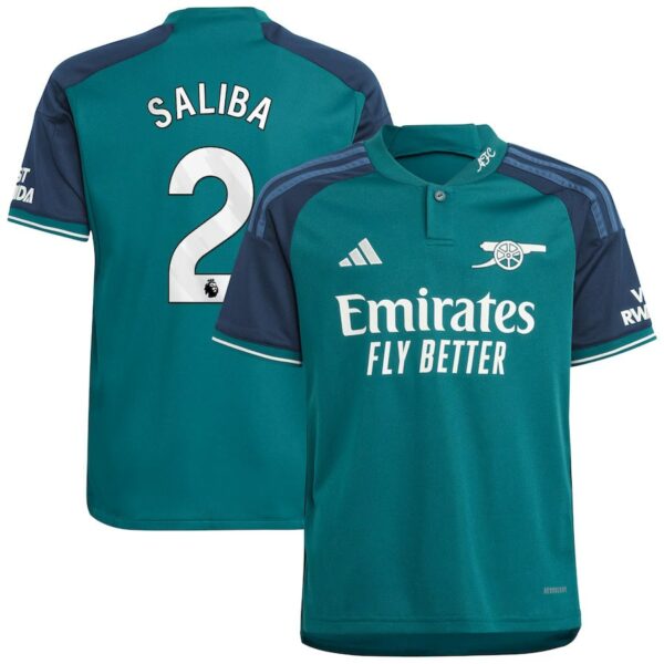 Maillot Third Arsenal 2023 2024 Enfant Saliba