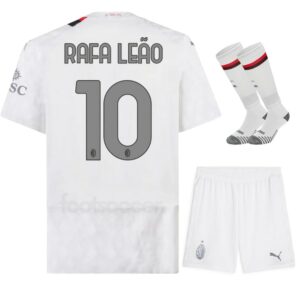 Maillot kit Enfant Milan Ac Exterieur 2023 2024 Rafa Leao