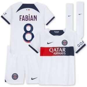 Maillot kit Enfant PSG Extérieur 2023 2024 Fabian