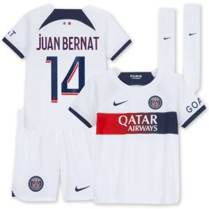 Maillot kit Enfant PSG Extérieur 2023 2024 Juan Bernat