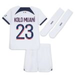 Maillot kit Enfant PSG Extérieur 2023 2024 Kolo Muani