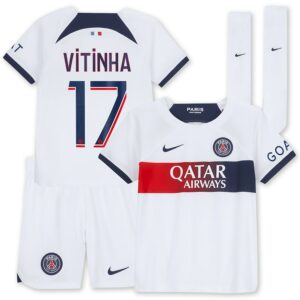 Maillot kit Enfant PSG Extérieur 2023 2024 Vitinha