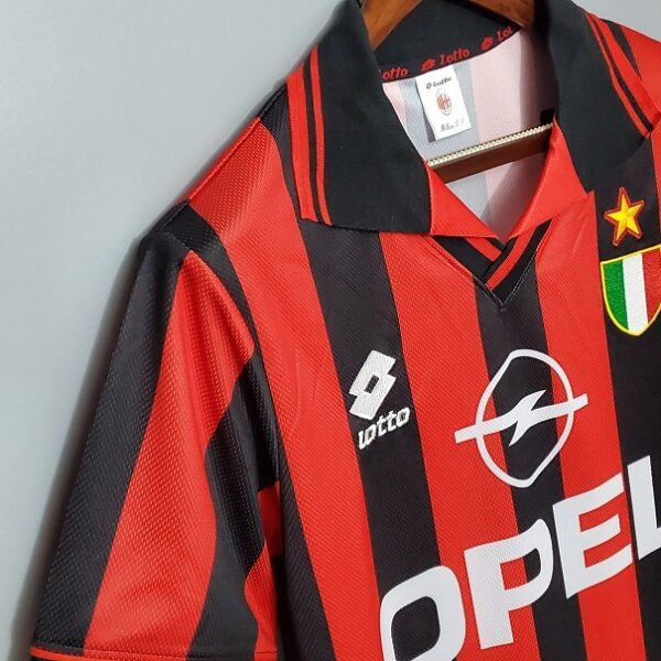 1996-97 Maillot Milan AC Retro Vintage Home