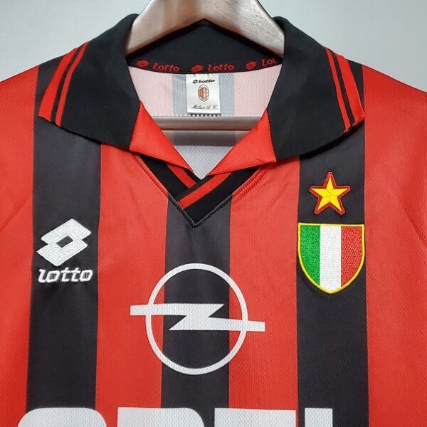 1996-97 Maillot Milan AC Retro Vintage Home