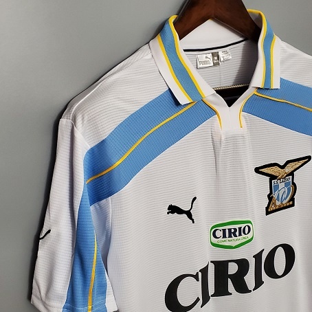 Maillot retro vintage Lazio exterieur 2000 2001