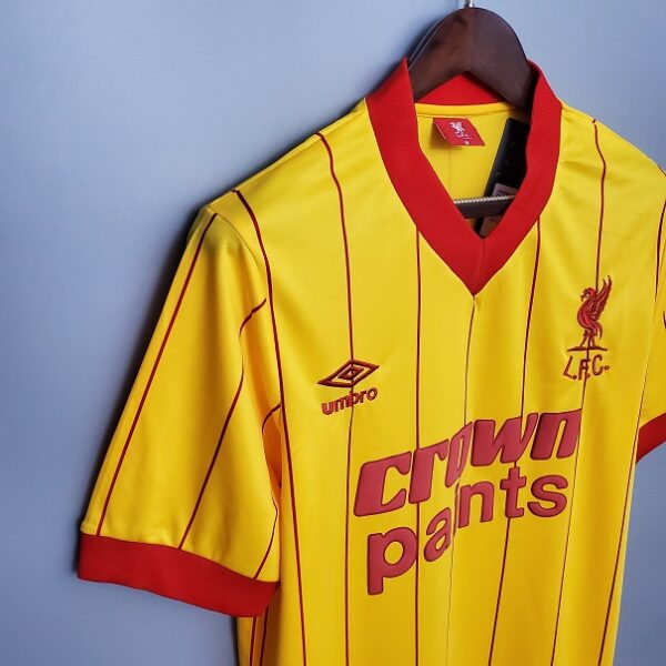 Maillot retro vintage Liverpool Exterieur 1984