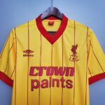 Maillot retro vintage Liverpool Exterieur 1984