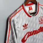 Maillot retro vintage Liverpool Exterieur 1989