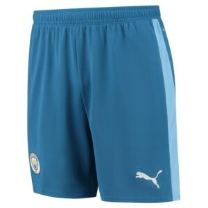 SHORT MANCHESTER CITY DOMICILE 2023 2024 BLEU