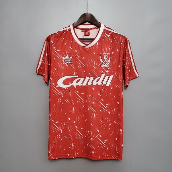 Maillot retro vintage Liverpool 1991