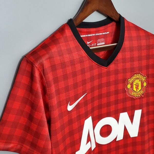 2012-13 Maillot Retro Vintage Manchester United Home