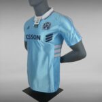 MAILLOT RETRO VINTAGE OM MARSEILLE BLEU 1998-99