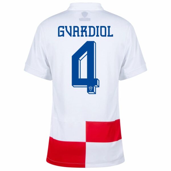 Maillot Croatie Domicile Euro 2024 Guardiol