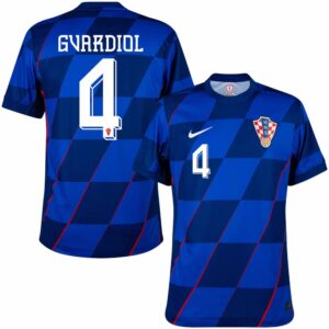 Maillot Croatie Exterieur Euro 2024 Guardiol