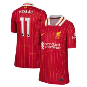 Maillot Enfant Liverpool Domicile 2024 2025 Salah