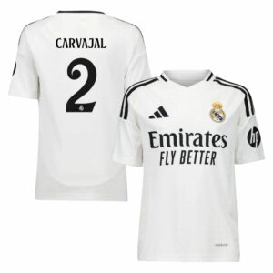 Maillot Enfant Real Madrid Domicile 2024 2025 Carvajal