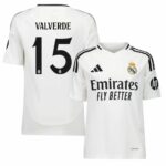 Maillot Enfant Real Madrid Domicile 2024 2025 Valverde