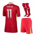 Maillot Kit Enfant Liverpool Domicile 2024 2025 Salah