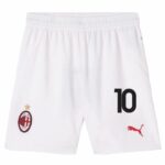 Maillot Kit Enfant Milan AC Domicile 2024 2025 Rafa Leão Blanc