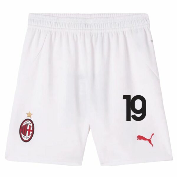 Maillot Kit Enfant Milan AC Domicile 2024 2025 Morata Blanc