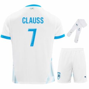 Maillot Kit Enfant OM Domicile 2024 2025 Clauss