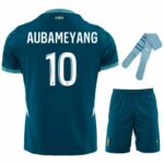 Maillot Kit Enfant OM Exterieur 2024 2025 Aubameyang