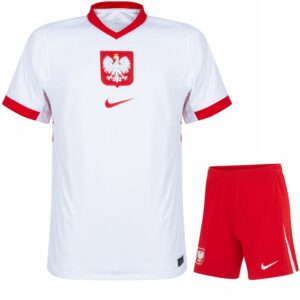 Maillot Kit Enfant Pologne Domicile Euro 2024