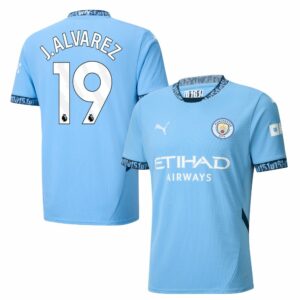 Maillot Manchester City Domicile 2024 2025 Alvarez