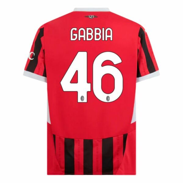 Maillot Milan AC Domicile 2024 2025 Gabbia