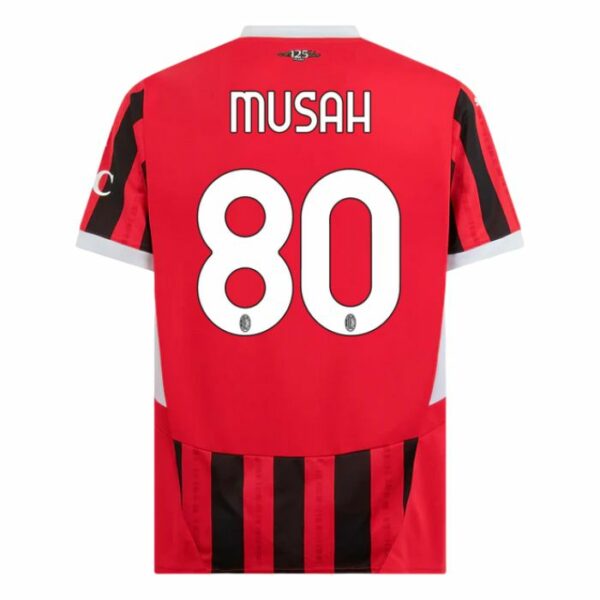 Maillot Milan AC Domicile 2024 2025 Musah