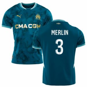 Maillot OM Exterieur 2024 2025 Merlin