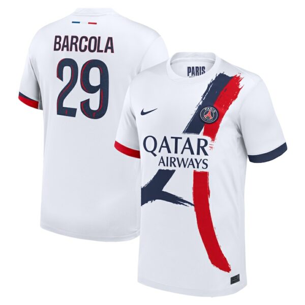 Maillot PSG Exterieur 2024 2025 Barcola